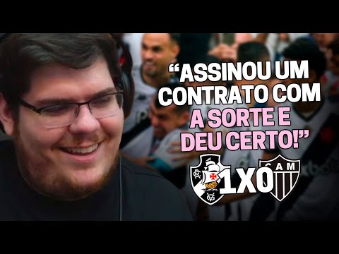 CASIMIRO REAGE: VASCO 1 X 0 ATLÉTICO-MG PELO BRASILEIRÃO 2023 | Cortes do Casimito