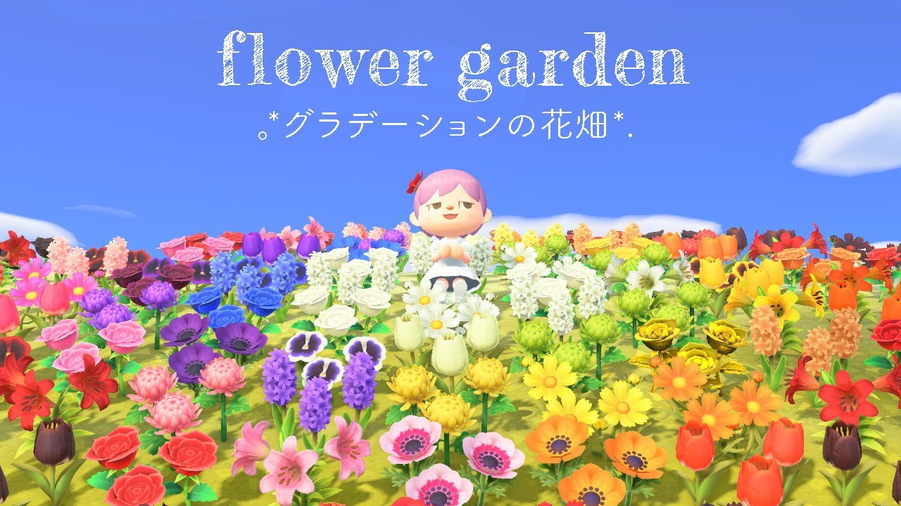 Download あつ森 グラデーション花畑を作 Download あつ森 グラデーション花畑を作