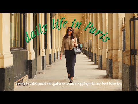 spring in Paris | come shopping with me, favourite cafes, must see galleries & bakeries
