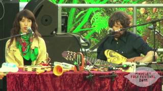 Gruff Rhys - Lonesome Words - Video - Moseley Folk 2011