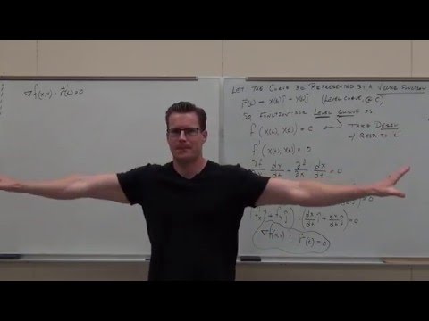 Calculus 3 Lecture 13.7:  Finding Tangent Planes and Normal Lines to Surfaces