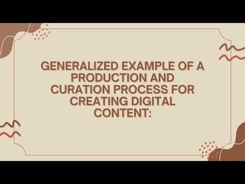 Production and Curation Process (Group 6)