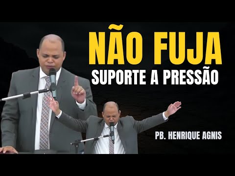 Don't run away, resist the pressure | PB. Henrique Agnis | IEADPE Santa Cruz do Capibaribe