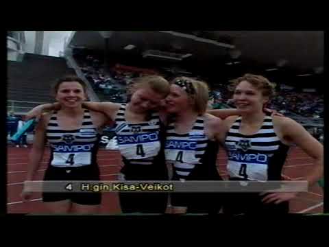 SM-viestit Helsinki 1996 osa 2/3 +Kalevan kisat Seinäjoki 1999 10 000m