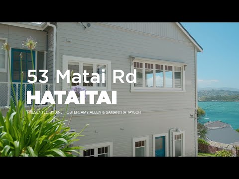 53 Matai Road, Hataitai - Wellington (Anji Foster, Amy Allen & Samantha Taylor)
