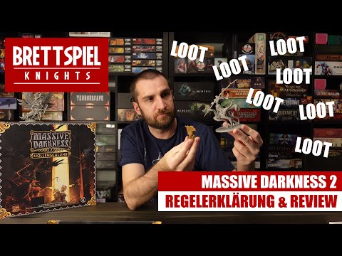 Massive Darkness 2 Hellmouth Board Game - Rules Explanation and Review including Tutorial Let's Play