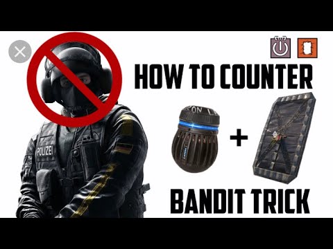 HOW TO COUNTER BANDIT TRICK- Rainbow Six Siege
