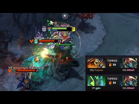 N0tail gets dived by 3 VP Heroes but Survives w/ Full HP!