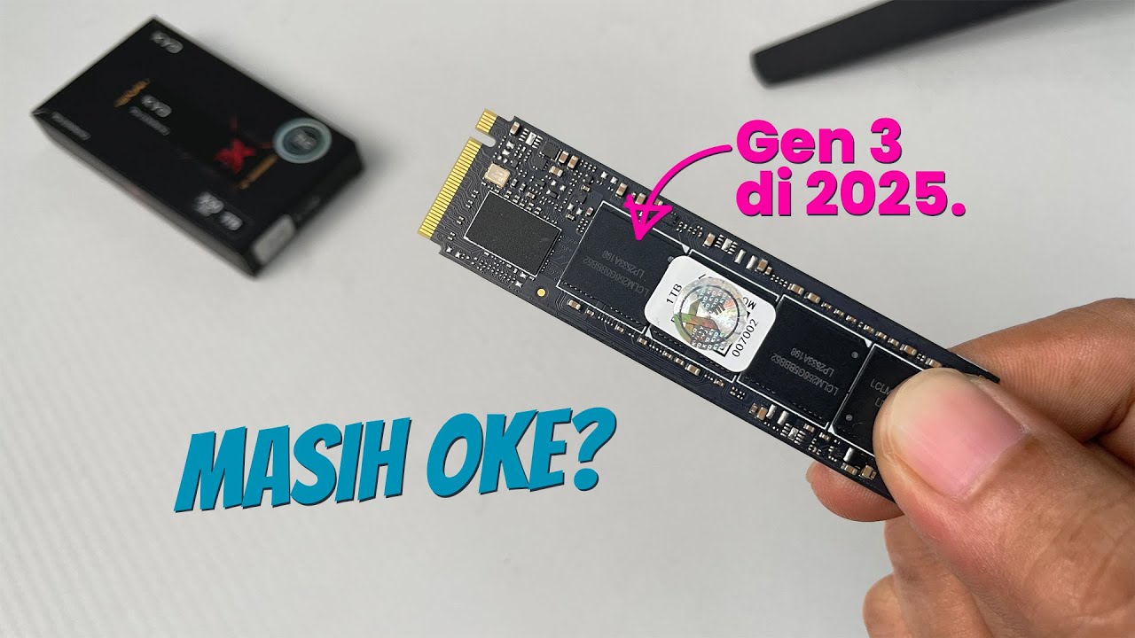 SSD NVMe Gen 3 di 2025 Uda Basi? | ft. KYO X30