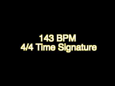 143 BPM (Beats Per Minute) 4/4 Time Signature Metronome.Duration - 30 minutes.