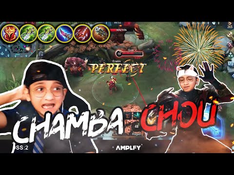 CHOU VS CHOU LAKAS! CHAMBA! - Mobile Legends | ERALDO