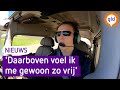 Solo-piloot start wereldrecordpoging in Teuge: 'Heerlijk om weg te zijn van alles stress op aarde'