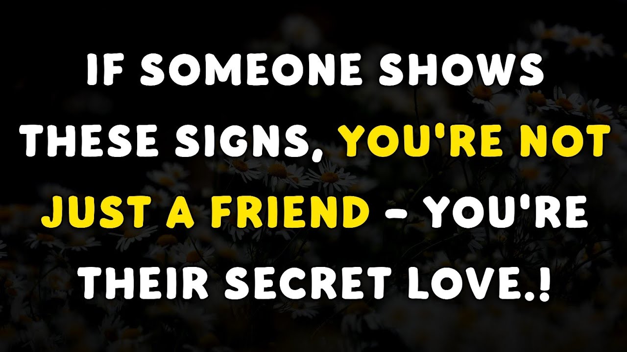 If Someone Shows These Signs, You’re Not Just a Friend | Psychology Amazing Facts | @mindfactus