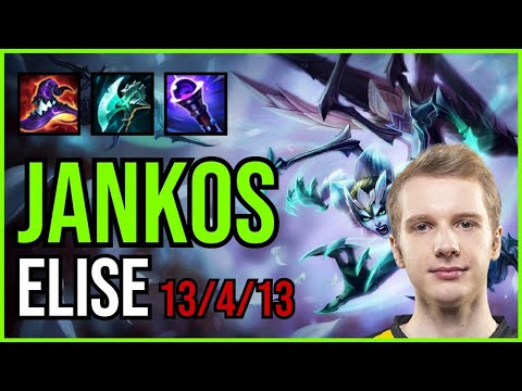 JANKOS - ELISE vs GRAVES Jungle - EUW Challenger - Patch 11.6