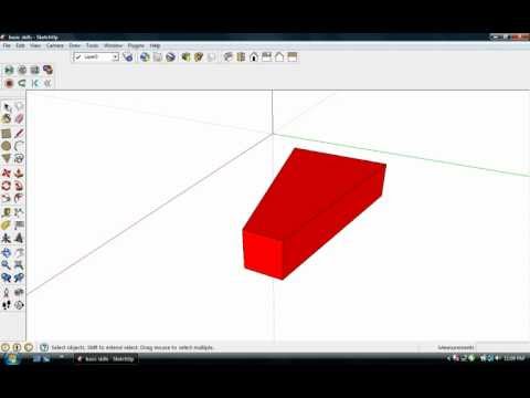 MMIS-00:  Basic Sketchup Skills for Modeling Molecules