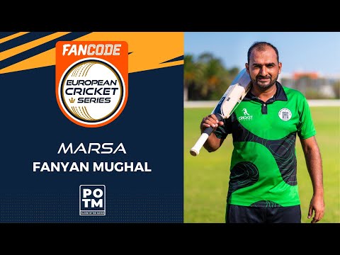 POTM: F.Mughal - Match 20 - MAR vs MSW | Highlights | FanCode ECS Malta, 2022 Day 5 | ECS22.646