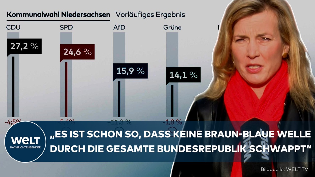 KOMMUNALWAHL IN NIEDERSACHSEN: „Keine braun-blaue Welle“ – Siemtje Möller nach AfD-Zugewinnen