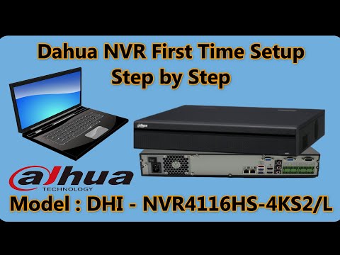 How to Dahua Nvr First Time configuration -model : DHI - NVr 4116HS-4KS2/L in urdu - Dahua NVR setup