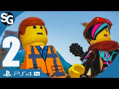 The LEGO Movie 2 Videogame Walkthrough Gameplay (No Commentary) | Giant Alien Invader - Part 2