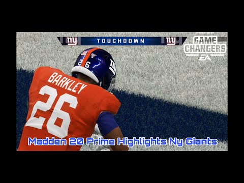 Madden 20 Highlights Ny Football Giants