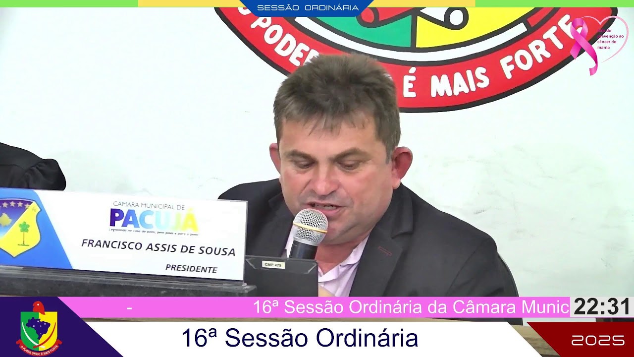 16ª Sessão Ordinária