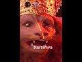 Most Dangerous Avatar Of Lord Vishnu Narsimha Avatar Shorts Narsimha Like Shere Facebook