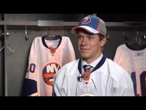 Jason Clark discusses selection by Islanders in 3rd round.