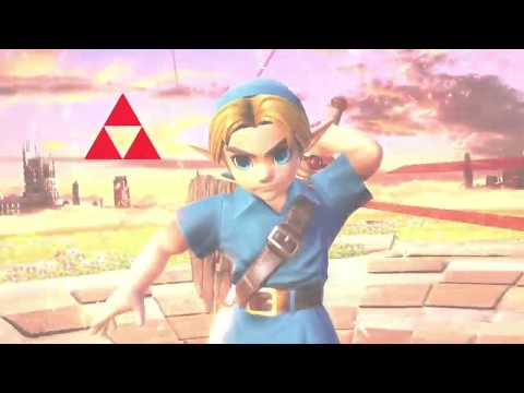 Young Link shield break setups