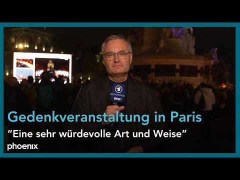 ARD-Korrespondent Michael Strempel zur Gedenkveranstaltung in Paris | 13.11.2025