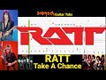 Take A Chance - RATT - Guitar + Bass TABS Lesson