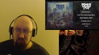 Solid retro thrash Powertrip Soul Sacrifice reaction