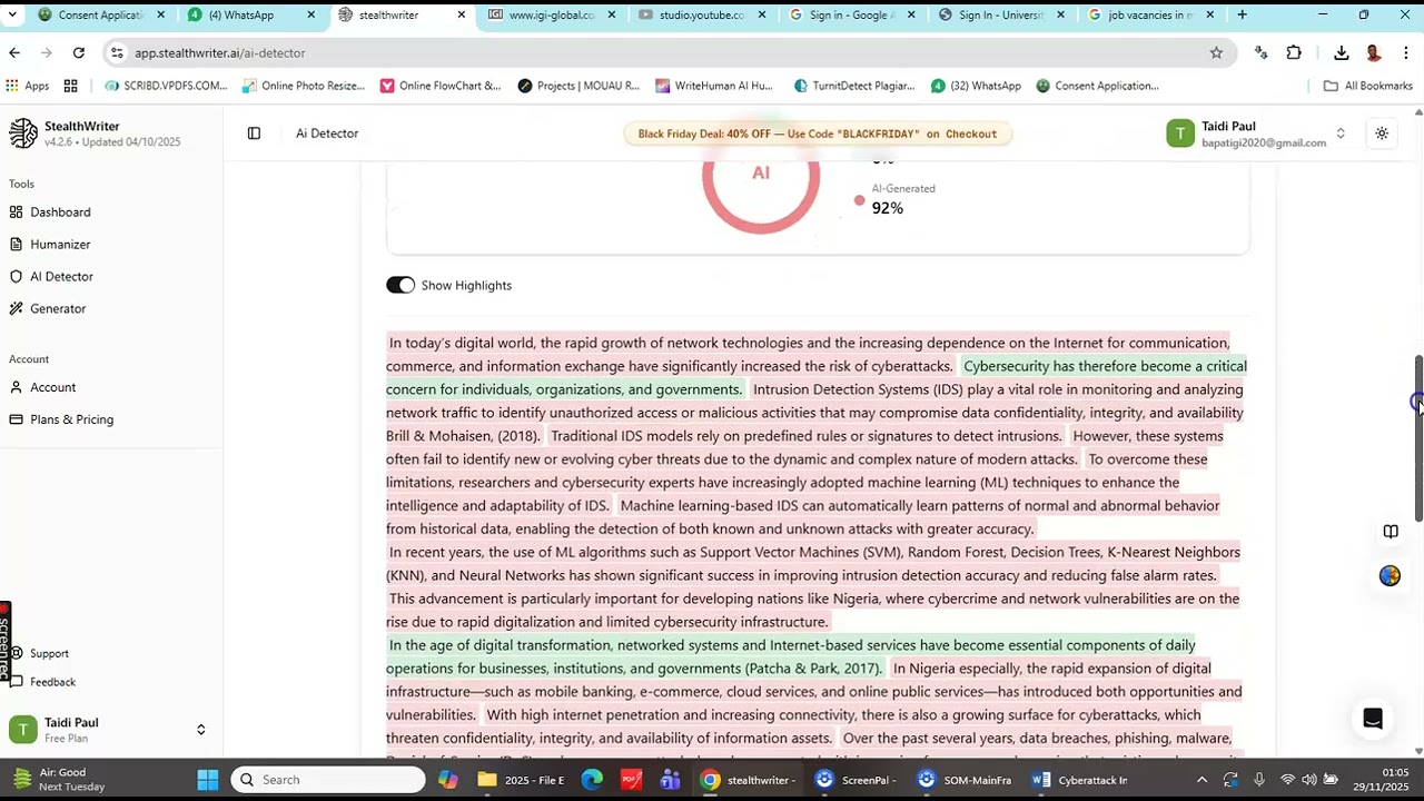 StealthWriter Tutorial | Humanize AI Text & Bypass AI Detectors