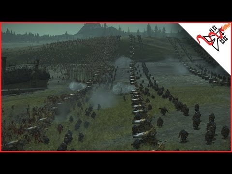 312 ORGAN GUNS vs 12480 ZOMBIES - Total War: WARHAMMER