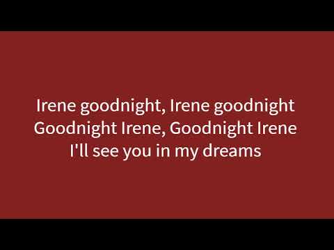 Jim Reeves - Goodnight Irene (Lyric video)