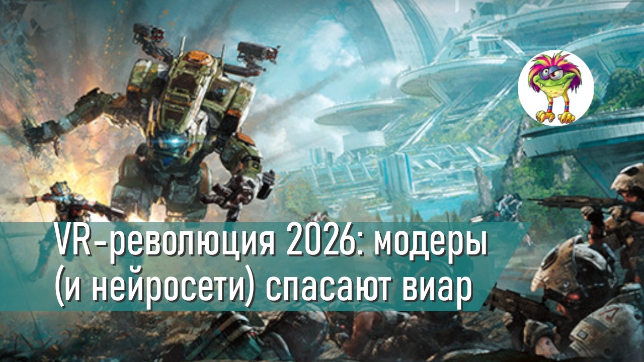 VR-революция 2026: модеры (и нейросети) спасают виар (мини-подкаст)
