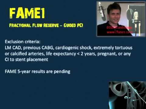 FAME Trials - Fractional Flow Reserve in PCI
