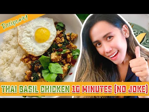 THAI BASIL CHICKEN | COOKING SIMPLY DELICIOUS
