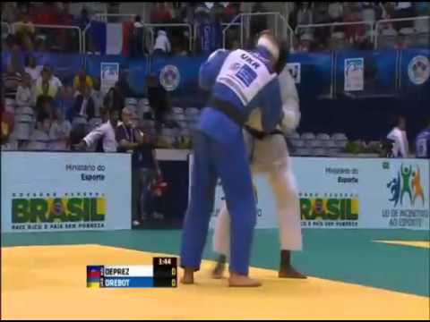 DEPREZ, Josue( HAI)-  DREBOT, Serhiy (UKR)  -73 kg IJF World Championship Seniors 2013