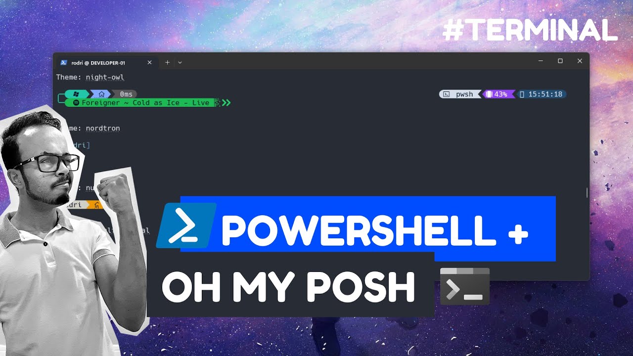 Personalize o Prompt de comando no PowerShell com "OH MY POSH"