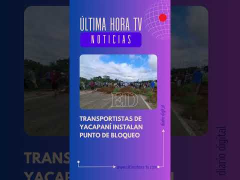 Ruta Santa Cruz - Cochabamba bloqueada por 24 horas. También bloquean Montero, Warnes y Portachuelo