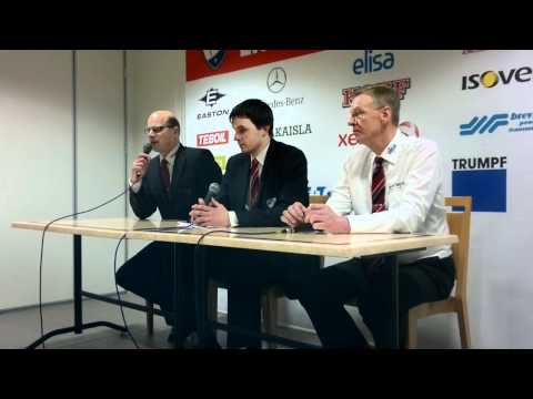 Lehdistötilaisuus IFK-JYP 22.1.2011