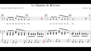 Download lagu La Chanson de Melissa(Francis Lay) mp3 Download lagu La Chanson de Melissa(Francis Lay) mp3