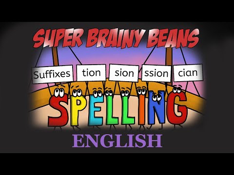 Spelling suffixes tion, sion, ssion, cian - Spelling in English