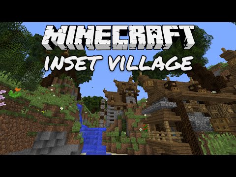 Minecraft Creative Inspiration: Inset Village