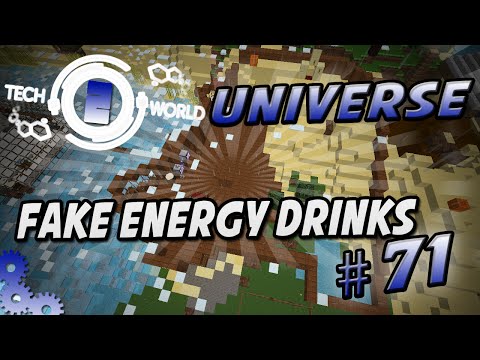 Techworld Universe - Minecraft Tech World 2  | #71 Fake Energy Drinks