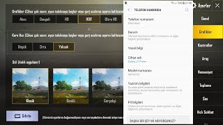 PUBG MOBİLE GRAFİKLERİ HDR YAPMA | SAMSUNG GALAXY J7 PRİME (%100 GERÇEK)