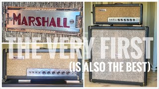 Video thumbnail for The Very First Marshall Amp - 1963 OFFSET JTM45 Half Stack - is also the BEST! by Johan Segeborn