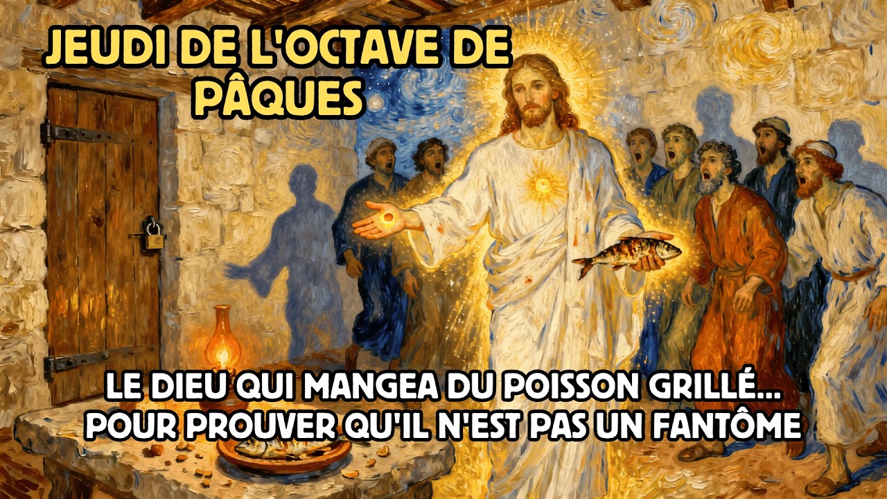 Jeudi de l'Octave de Pâques: Le Dieu qui Mangea du Poisson Grillé pour Prouver qu'Il n'est Fantôme