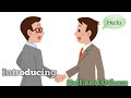 Introducing Self and Others English Speaking Conversation || English Subtitles ||#english