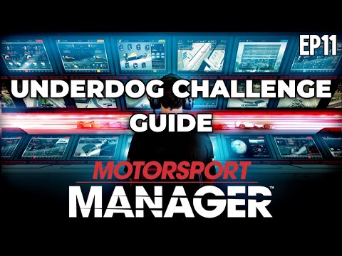 Motorsport Manager - Underdog Challenge Guide - Hilarious Bug - Ep 11